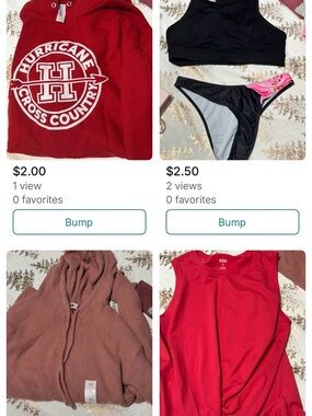 DSG Girls Red Athletic Tank Top